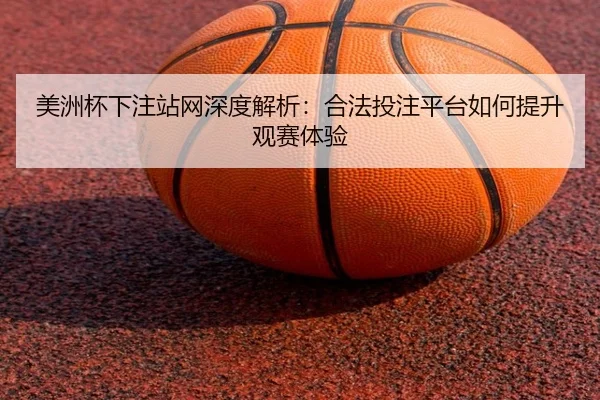 美洲杯下注站网深度解析：合法投注平台如何提升观赛体验